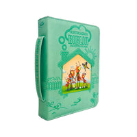 NUESTRA SAGRADA BIBLIA UNA HISTORIA DE AMOR CREMALLERA