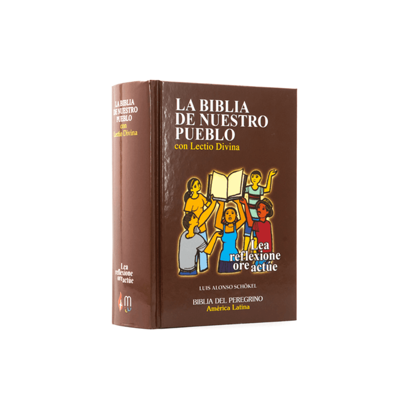 BIBLIA NUESTRO PUEBLO LECTIO DIVINA BOLSILLO TAPA DURA